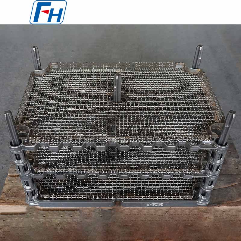1.4848 Dispozitive de tratare termică tip tavă pentru cuptoare de nitrurare | FH®