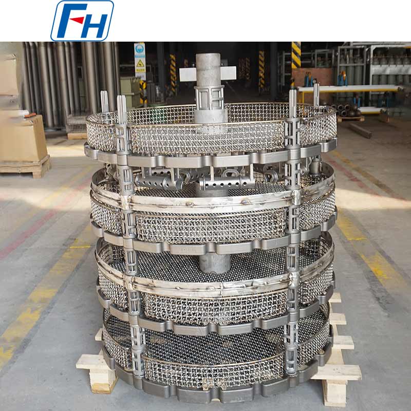 Dispozitiv de tratament termic cu ridicare la rece pentru cuptor vertical cu materiale 1.4848 + 310S | FH®