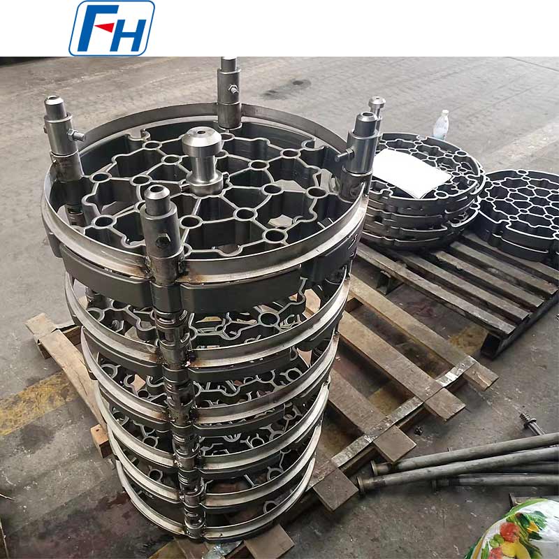 FH® 1.4849 (ZG40Cr19Ni39Nb) Corpuri de fixare pentru cuptor tip puț din oțel rezistent la căldură – Max 1150°C, anti-carburare
