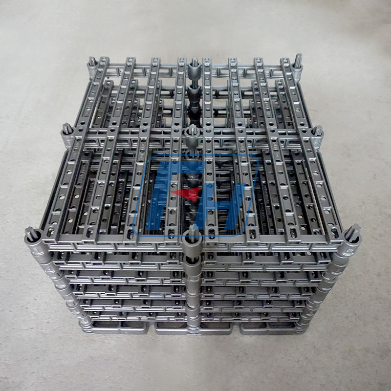 760x760x580mm Dispozitive de tratare termică pentru cuptor continuu