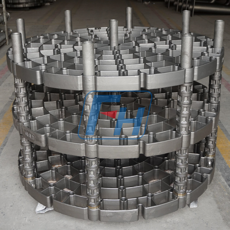 1450mm Tăvi pentru dispozitive de tratare termică pentru cuptor cu groapă Dia.