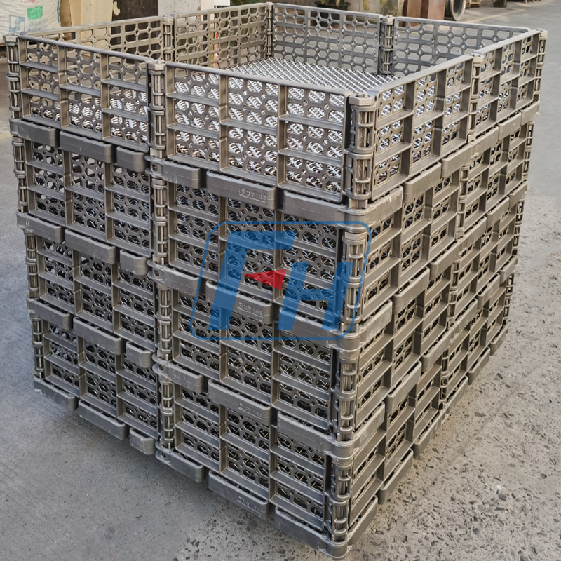 Coșuri de tratament termic pentru cuptor continuu Coș 1380x1230x280mm
