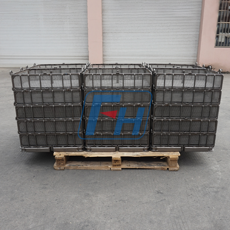 Coșuri de tratament termic pentru cuptor de nitrurare 592x442x132mm